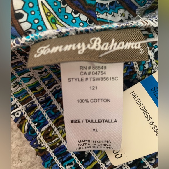 Y2K Inspired Paisley TB Halter Maxi Dress - NWT - Picture 3 of 5